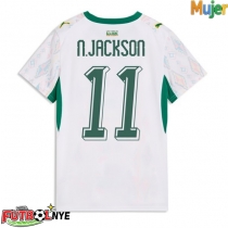 Camiseta Senegal Nicolas Jackson #11 Primera Equipación para mujer Mundial 2026 manga corta